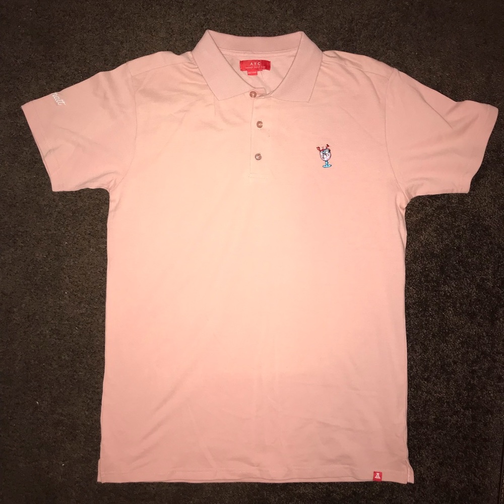 ❌SOLD❌ NWOT Salmon Asphalt Yacht Club Polo